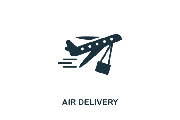 Air Delivery Icon: Streamlining Visual Logistics