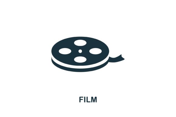 Film Icon: Versatile Vector Assets for Modern Design