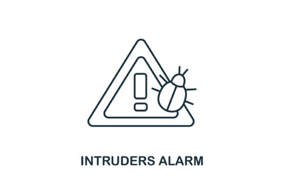 Intruders Alarm: Visualizing Digital Defense in Modern Design