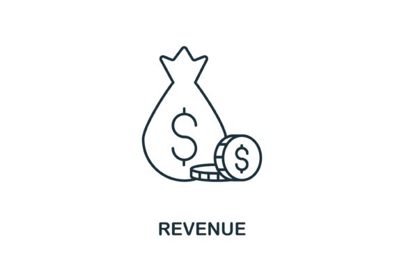 Revenue Icon: Visual Clarity for Financial Design