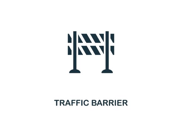 Traffic Barrier Icon: A Versatile Visual Tool for Safety, Design, and Communication