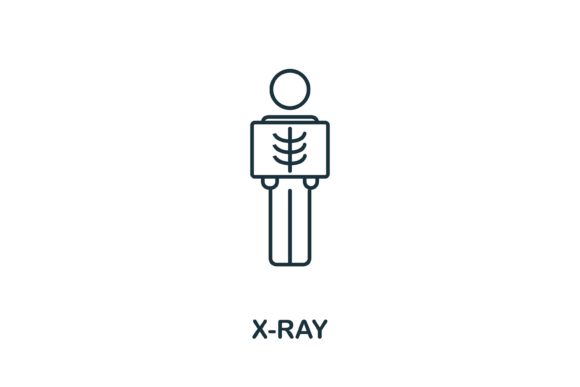 X-Ray Icon from Health Check Collection: A Practical Design Resource